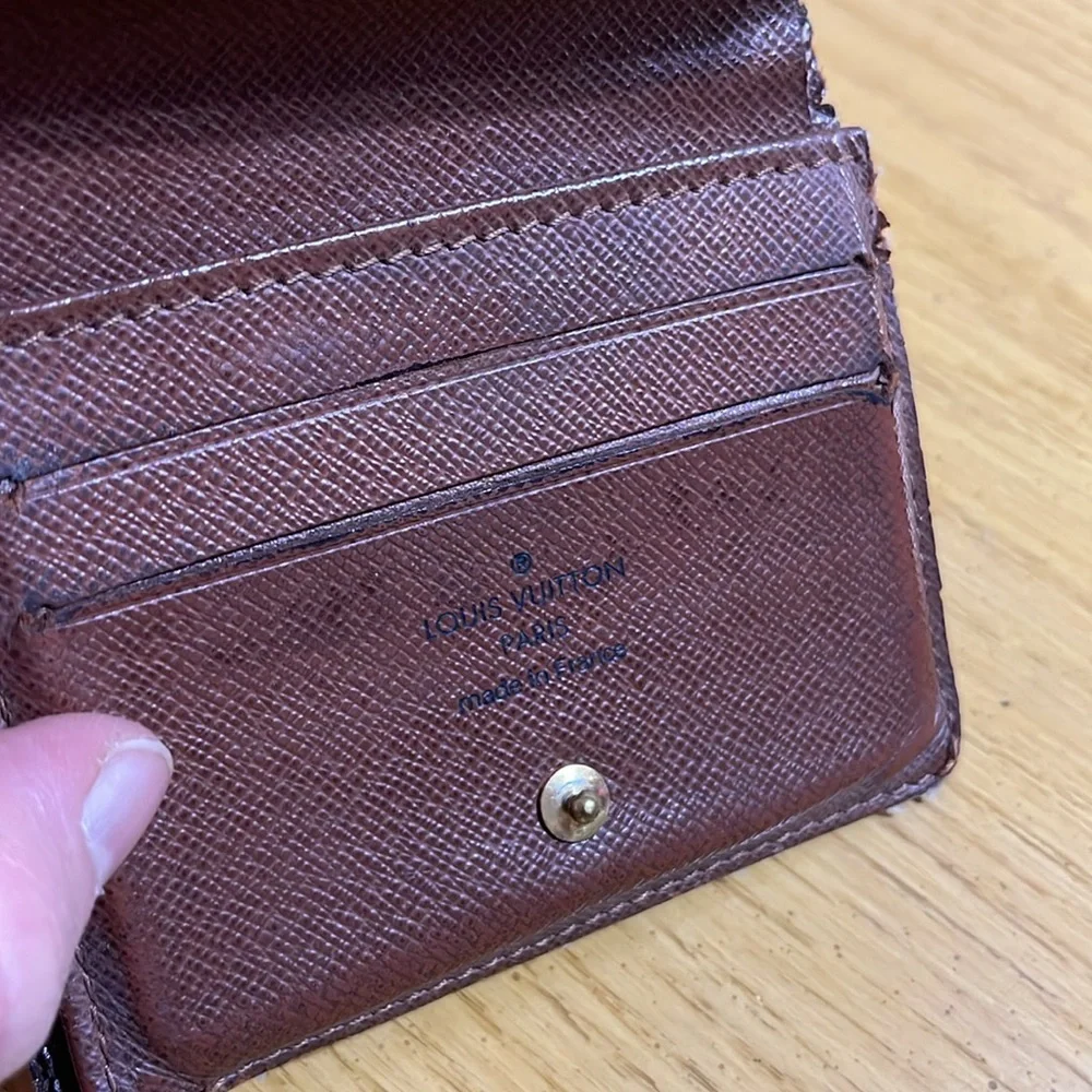 Authentic Vintage Louis Vuitton Wallet Project - Picture 12 of 17